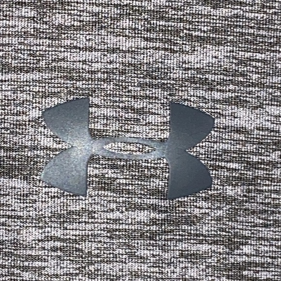 EUC UNDER ARMOUR HEAT GEAR MENS SIZE XL HEATHERED DARK GRAY POLO SHIRT CLEAN - Picture 7 of 11